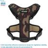imageAir Frontier Mesh Dog Harness with and Reflective Dog Leash Set Reflective Stitching and Lightweight Breathable NoPull Design Adjustable Neck and Chest Straps for Small to Large Breeds  RDW MHarness Leash Set Camo Mesh