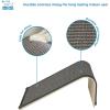 imageBest Pet Supplies Cat Scratcher Replacement Pads  Cardboard Cat Scratcher Pad Relieves Stress Supports Pet Behaviors 5 CountRamp Gray