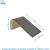 imageBest Pet Supplies Cat Scratcher Replacement Pads  Cardboard Cat Scratcher Pad Relieves Stress Supports Pet Behaviors 5 CountRamp Gray