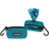 imageBest Pet Supplies Dog Poop Bag Holder Leash Attachment with 15 Bags Red Reusable Mesh Dispenser Pouch for Travel Walking Park and Outdoor Use Soft and Durable with ClipOnTurquoise Mesh