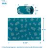 imageBest Pet Supplies Dog Poop Bag Holder Leash Attachment with 15 Bags Red Reusable Mesh Dispenser Pouch for Travel Walking Park and Outdoor Use Soft and Durable with ClipOnTurquoise Plastic