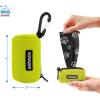 imageBest Pet Supplies Dog Poop Bag Holder Leash Attachment with 15 Bags Red Reusable Mesh Dispenser Pouch for Travel Walking Park and Outdoor Use Soft and Durable with ClipOnLime Green Mesh