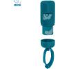imageBest Pet Supplies Dog Poop Bag Holder Leash Attachment with 15 Bags Red Reusable Mesh Dispenser Pouch for Travel Walking Park and Outdoor Use Soft and Durable with ClipOnTurquoise Plastic