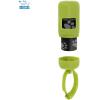 imageBest Pet Supplies Dog Poop Bag Holder Leash Attachment with 15 Bags Red Reusable Mesh Dispenser Pouch for Travel Walking Park and Outdoor Use Soft and Durable with ClipOnLime Green Plastic
