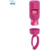 imageBest Pet Supplies Dog Poop Bag Holder Leash Attachment with 15 Bags Red Reusable Mesh Dispenser Pouch for Travel Walking Park and Outdoor Use Soft and Durable with ClipOnFuchsia Plastic