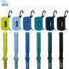 imageBest Pet Supplies Dog Poop Bag Holder Leash Attachment with 15 Bags Red Reusable Mesh Dispenser Pouch for Travel Walking Park and Outdoor Use Soft and Durable with ClipOnBaby Blue Mesh