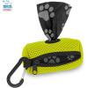 imageBest Pet Supplies Dog Poop Bag Holder Leash Attachment with 15 Bags Red Reusable Mesh Dispenser Pouch for Travel Walking Park and Outdoor Use Soft and Durable with ClipOnLime Green Mesh