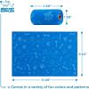 imageBest Pet Supplies Dog Poop Bags 150 Bags for Waste Refuse Cleanup Doggy Roll Replacements for Outdoor Puppy Walking and Travel Leak Proof and Tear Resistant Thick Plastic  OrangeBlue Unscented