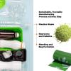 imageBest Pet Supplies Dog Poop Bags 150 Bags for Waste Refuse Cleanup Doggy Roll Replacements for Outdoor Puppy Walking and Travel Leak Proof and Tear Resistant Thick Plastic  OrangeGRS Green