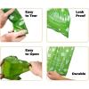imageBest Pet Supplies Dog Poop Bags 150 Bags for Waste Refuse Cleanup Doggy Roll Replacements for Outdoor Puppy Walking and Travel Leak Proof and Tear Resistant Thick Plastic  OrangeGRS Green