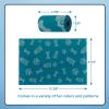 imageBest Pet Supplies Dog Poop Bags 150 Bags for Waste Refuse Cleanup Doggy Roll Replacements for Outdoor Puppy Walking and Travel Leak Proof and Tear Resistant Thick Plastic  OrangeTurquoise