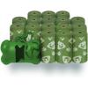 imageBest Pet Supplies Dog Poop Bags 150 Bags for Waste Refuse Cleanup Doggy Roll Replacements for Outdoor Puppy Walking and Travel Leak Proof and Tear Resistant Thick Plastic  OrangeGreen with Poop Emoji