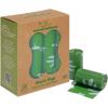 imageBest Pet Supplies Dog Poop Bags 150 Bags for Waste Refuse Cleanup Doggy Roll Replacements for Outdoor Puppy Walking and Travel Leak Proof and Tear Resistant Thick Plastic  OrangeGRS Green