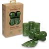 imageBest Pet Supplies Dog Poop Bags 150 Bags for Waste Refuse Cleanup Doggy Roll Replacements for Outdoor Puppy Walking and Travel Leak Proof and Tear Resistant Thick Plastic  OrangeGreen Unscented