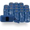 imageBest Pet Supplies Dog Poop Bags 150 Bags for Waste Refuse Cleanup Doggy Roll Replacements for Outdoor Puppy Walking and Travel Leak Proof and Tear Resistant Thick Plastic  OrangeLoyal Blue