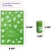 imageBest Pet Supplies Dog Poop Bags 150 Bags for Waste Refuse Cleanup Doggy Roll Replacements for Outdoor Puppy Walking and Travel Leak Proof and Tear Resistant Thick Plastic  OrangeGRS Green