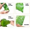 imageBest Pet Supplies Dog Poop Bags 150 Bags for Waste Refuse Cleanup Doggy Roll Replacements for Outdoor Puppy Walking and Travel Leak Proof and Tear Resistant Thick Plastic  OrangeGRS Green