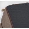 imageBest Pet Supplies Dog Stairs ampamp Steps  Foam Steps for Small Dogs ampamp Cats NonSlip Indoor Balanced Pet Step Support Dog Ramp No Assembly Brown Lattice Print Foldable 3Step 165inch HeightBrown Linen