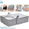 imageBest Pet Supplies Foldable Pet Stairs Cover for Foam Dog Ramps Replacement Slip with NonSlip Step Surface Plush and Soft Fabric Provides Paw Traction and Stability  Gray Linen 2StepGray Linen