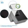 imageBest Pet Supplies Foldable Pet Stairs Cover for Foam Dog Ramps Replacement Slip with NonSlip Step Surface Plush and Soft Fabric Provides Paw Traction and Stability  Gray Linen 2StepGray Linen