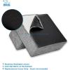 imageBest Pet Supplies Foldable Pet Stairs Cover for Foam Dog Ramps Replacement Slip with NonSlip Step Surface Plush and Soft Fabric Provides Paw Traction and Stability  Gray Linen 2StepGray Linen