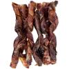 imageBest Pet Supplies GigaBite 12 Inch Halfcut All Natural Free Range Bully Sticks Dog Treat by  Pack of 106 Bully Skin Spiral