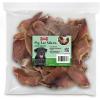 imageBest Pet Supplies GigaBite Roasted Pig Ears for Dogs  Natural Dog Chews Roasted Pigs Ears Safe for Puppies and Aggressive Chewers Cleans Teeth and Gums  Pack of 80HalfCut