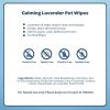 imageBest Pet Supplies Pet Wipes for Dogs  Dog Wipes Cleaning Deodorizing for Coats Ears Paws  Hydrating Aloe Vera 400 CountCalming Lavender