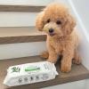 imageBest Pet Supplies Pet Wipes for Dogs  Dog Wipes Cleaning Deodorizing for Coats Ears Paws  Hydrating Aloe Vera 400 CountCleansing Tea Tree