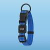 imageBest Pet Supplies Reflective Dog Collar with Adjustable Length HeavyDuty Buckle and Strong Leash DRing Training Walking Jogging Accessory for Small Medium and Large Breeds  Purple MLeash Collar Set Royal Blue
