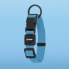 imageBest Pet Supplies Reflective Dog Collar with Adjustable Length HeavyDuty Buckle and Strong Leash DRing Training Walking Jogging Accessory for Small Medium and Large Breeds  Purple MLeash Collar Set Baby Blue