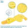 imageBest Pet Supplies Squeaky Tennis Toys for Dogs 2Pack HeavyDuty Interactive Pet Toys for Throwing and Fetching Supports Exercise and Natural Behavior Training Durable  Large1 Yellow