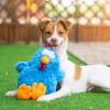 imageBest Pet Supplies Squeaky Tennis Toys for Dogs 2Pack HeavyDuty Interactive Pet Toys for Throwing and Fetching Supports Exercise and Natural Behavior Training Durable  LargeCluck Blue