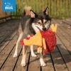 imageBest Pet Supplies Squeaky Tennis Toys for Dogs 2Pack HeavyDuty Interactive Pet Toys for Throwing and Fetching Supports Exercise and Natural Behavior Training Durable  LargeCrinkle Chicken Wine Red