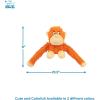 imageBest Pet Supplies Squeaky Tennis Toys for Dogs 2Pack HeavyDuty Interactive Pet Toys for Throwing and Fetching Supports Exercise and Natural Behavior Training Durable  LargeOHugAtan Orange