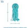 imageBest Pet Supplies Squeaky Tennis Toys for Dogs 2Pack HeavyDuty Interactive Pet Toys for Throwing and Fetching Supports Exercise and Natural Behavior Training Durable  LargeOctomutant Turquoise