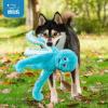imageBest Pet Supplies Squeaky Tennis Toys for Dogs 2Pack HeavyDuty Interactive Pet Toys for Throwing and Fetching Supports Exercise and Natural Behavior Training Durable  LargeOctomutant Turquoise