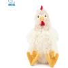 imageBest Pet Supplies Squeaky Tennis Toys for Dogs 2Pack HeavyDuty Interactive Pet Toys for Throwing and Fetching Supports Exercise and Natural Behavior Training Durable  LargeCrinkle Chicken Beige