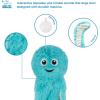 imageBest Pet Supplies Squeaky Tennis Toys for Dogs 2Pack HeavyDuty Interactive Pet Toys for Throwing and Fetching Supports Exercise and Natural Behavior Training Durable  LargeOctomutant Turquoise