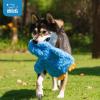 imageBest Pet Supplies Squeaky Tennis Toys for Dogs 2Pack HeavyDuty Interactive Pet Toys for Throwing and Fetching Supports Exercise and Natural Behavior Training Durable  LargeCrinkle Chicken Blue