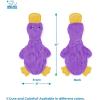 imageBest Pet Supplies Squeaky Tennis Toys for Dogs 2Pack HeavyDuty Interactive Pet Toys for Throwing and Fetching Supports Exercise and Natural Behavior Training Durable  LargeaCrinkle Duck Light Purple