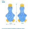 imageBest Pet Supplies Squeaky Tennis Toys for Dogs 2Pack HeavyDuty Interactive Pet Toys for Throwing and Fetching Supports Exercise and Natural Behavior Training Durable  LargeaCrinkle Duck Yellow  Blue  Pink