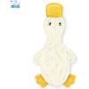 imageBest Pet Supplies Squeaky Tennis Toys for Dogs 2Pack HeavyDuty Interactive Pet Toys for Throwing and Fetching Supports Exercise and Natural Behavior Training Durable  LargeaCrinkle Duck White