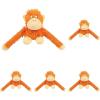 imageBest Pet Supplies Squeaky Tennis Toys for Dogs 2Pack HeavyDuty Interactive Pet Toys for Throwing and Fetching Supports Exercise and Natural Behavior Training Durable  LargeOHugAtan Orange