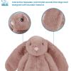 imageBest Pet Supplies Squeaky Tennis Toys for Dogs 2Pack HeavyDuty Interactive Pet Toys for Throwing and Fetching Supports Exercise and Natural Behavior Training Durable  LargeBunny Mauve