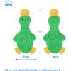 imageBest Pet Supplies Squeaky Tennis Toys for Dogs 2Pack HeavyDuty Interactive Pet Toys for Throwing and Fetching Supports Exercise and Natural Behavior Training Durable  LargeaCrinkle Duck Light Green