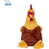 imageBest Pet Supplies Squeaky Tennis Toys for Dogs 2Pack HeavyDuty Interactive Pet Toys for Throwing and Fetching Supports Exercise and Natural Behavior Training Durable  LargeCrinkle Chicken Wine Red