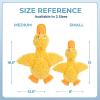 imageBest Pet Supplies Squeaky Tennis Toys for Dogs 2Pack HeavyDuty Interactive Pet Toys for Throwing and Fetching Supports Exercise and Natural Behavior Training Durable  LargeDucky Doodle Yellow