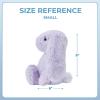 imageBest Pet Supplies Squeaky Tennis Toys for Dogs 2Pack HeavyDuty Interactive Pet Toys for Throwing and Fetching Supports Exercise and Natural Behavior Training Durable  LargeBunny Purple