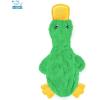imageBest Pet Supplies Squeaky Tennis Toys for Dogs 2Pack HeavyDuty Interactive Pet Toys for Throwing and Fetching Supports Exercise and Natural Behavior Training Durable  LargeaCrinkle Duck Light Green
